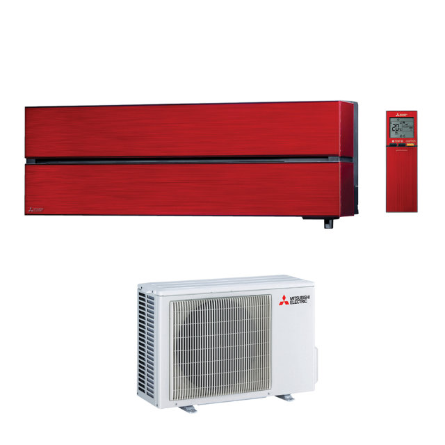 me-ln-35vgr.jpg MITSUBISHI ELECTRIC KIRIGAMINE STYLE 3.5 kW - Crvena - Slika 1